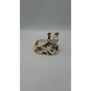 Waxcessories Cat Tales Calico Kitty Tealight Candle Holder